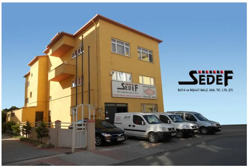 Soğanlık'taki Sedef Boya binası